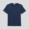 Asket The T-shirt Dark Navy In Dark Navy