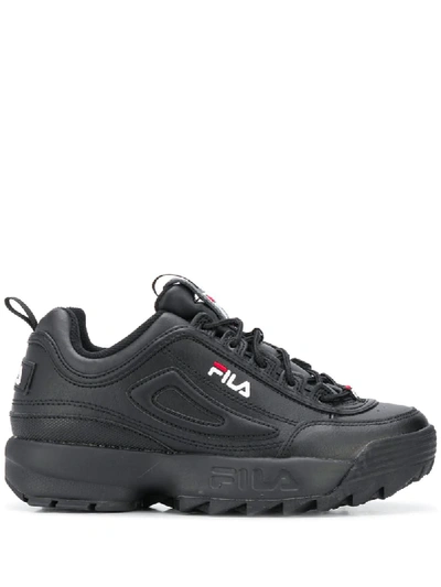 Fila Disruptor Ii Trainers In Black