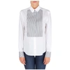 DOLCE & GABBANA DOLCE & GABBANA STRIPED BIB SHIRT