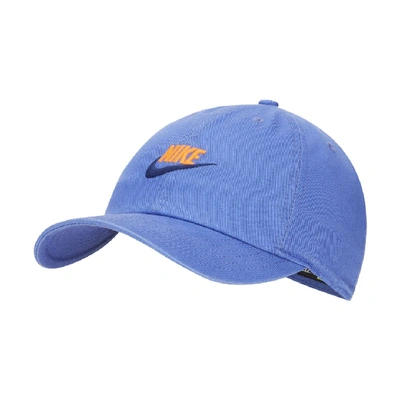 Nike Heritage86 Kids' Adjustable Hat In Blue