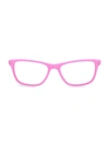 Stella Mccartney Girl's 50mm Square Optical Glasses In Pink