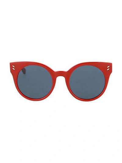 Stella Mccartney Girl's 48mm Cat Eye Sunglasses In Red