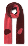 PALOMA WOOL COCO YING YANG KNITTED SCARF,798561