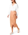 FRENCH CONNECTION GABINA DRAPE SKIRT