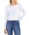 FRENCH CONNECTION COTTON TIE-DYED TOP