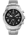 FOSSIL MEN'S CHRONOGRAPH BRONSON STAINLESS STEEL BRACELET WATCH 50MM