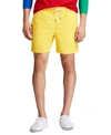Polo Ralph Lauren Traveler Player Logo Swim Shorts In Yellow In Yellowfin
