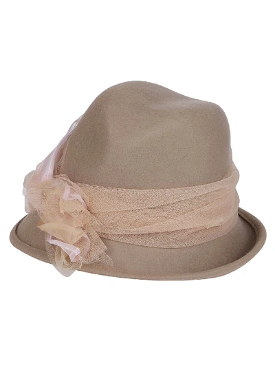 Ca4la Beige Wool Hat