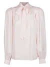 GIVENCHY LIGHT PINK SILK BLOUSE,11387386