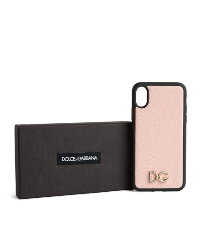 Dolce & Gabbana Leather Iphone X-xs Case