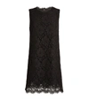 DOLCE & GABBANA SLEEVELESS LACE MINI DRESS,15220188