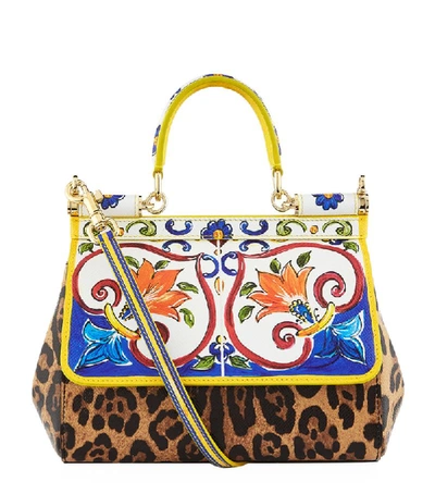 Dolce & Gabbana Mini Embellished Sicily Bag