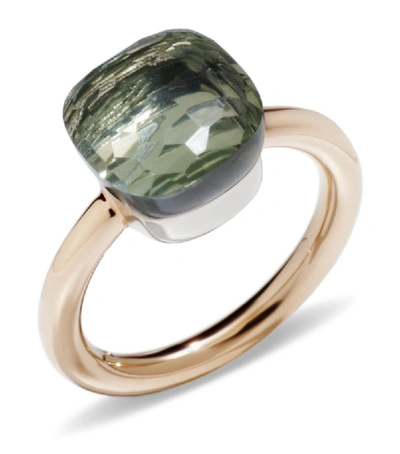 Pomellato Nudo Prasiolite Classic Ring Size 52