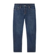 BURBERRY WASHED STRAIGHT JEANS,15172626