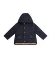 BURBERRY KIDS DIAMOND-QUILTED JACKET,15291123