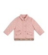 BURBERRY KIDS QUILTED JACKET,15291543