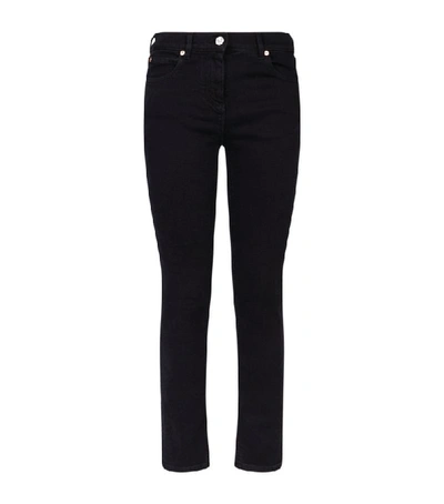 Valentino Black Denim Skinny Jeans