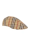 BURBERRY NOVA CHECK FLAT CAP,15292022