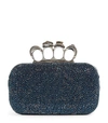 ALEXANDER MCQUEEN ALEXANDER MCQUEEN EMBELLISHED FOUR-RING CLUTCH BAG,15292139