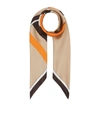 BURBERRY STRIPED MONOGRAM SCARF,15311262