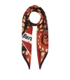 BURBERRY OCTOPUS SILK SCARF,15311912