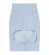 BURBERRY STEP-THROUGH PENCIL SKIRT,15329421