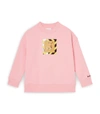 BURBERRY KIDS DEER MOTIF SWEATSHIRT (3-10 YEARS),15331103