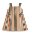 BURBERRY KIDS ICON STRIPE COTTON DRESS (6-24 MONTHS),15332318