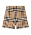 BURBERRY KIDS VINTAGE CHECK SHORTS,15346084