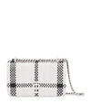 BURBERRY MINI LATTICED LEATHER LOLA BAG,15352363