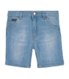 DOLCE & GABBANA KIDS DENIM BERMUDA SHORTS (3-30 MONTHS),15356229