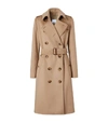 BURBERRY KENSINGTON CASHMERE TRENCH COAT,15367492