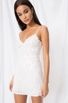 Superdown Tiff Mini Dress In White