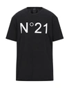 N°21 MAN T-SHIRT BLACK SIZE L COTTON,12453892DM 6