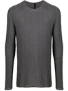 FORME D'EXPRESSION PERFORATED CREW NECK JUMPER
