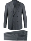 LARDINI TWO-PIECE WOOL SUIT