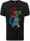 JUST CAVALLI SHORT SLEEVE GRAPHIC PRINT T-SHIRT