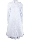 THOM BROWNE KNEE-LENGTH SHIRT DRESS