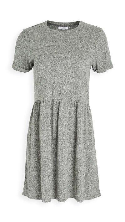 Z Supply Lucia Tri Blend Dress In Washed Black
