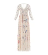NEEDLE & THREAD ELEMENTS EMBROIDERED GOWN,15420589