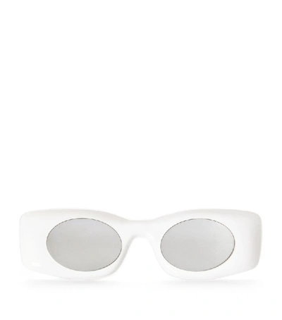 Loewe Eyewear X Paula's Ibiza Original Sunglasses In White