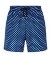 DEREK ROSE DIAMOND PRINT SWIM SHORTS,15434412