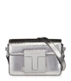 TOM FORD METALLIC LEATHER 001 SHOULDER BAG,15434427