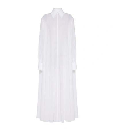 Valentino Cotton Maxi Shirt Dress