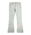 OFF-WHITE FENCE PRINT SKINNY JEANS,15462079