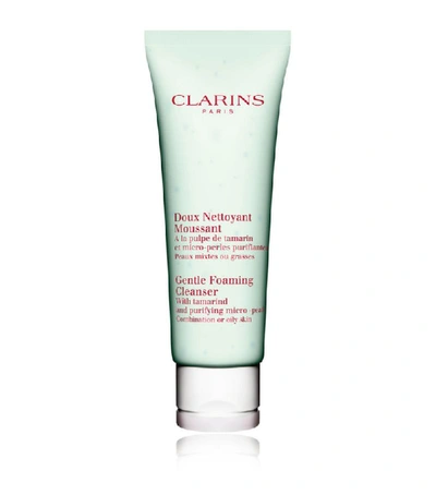 Clarins Gentle Foaming Cleanser For Combination/oily Skin (125ml) In White