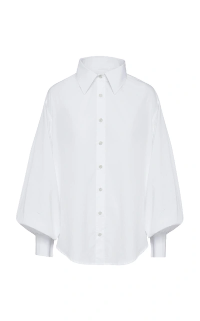 Anna Quan Castiglia Cotton Shirt In White