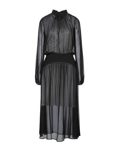 N°21 Long Dresses In Black