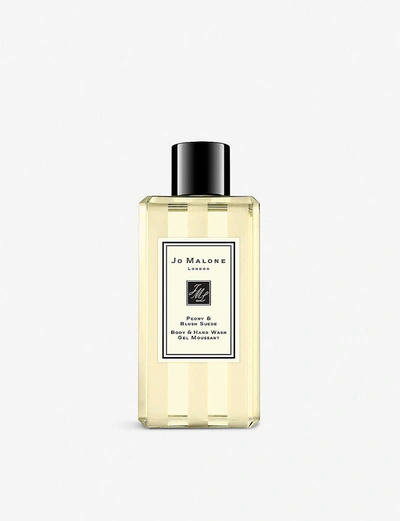 JO MALONE LONDON PEONY & BLUSH SUEDE BODY AND HAND WASH 100ML,701-10020-690251069811