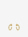 MISSOMA 18CT YELLOW GOLD-PLATED VERMEIL STERLING-SILVER MINI HOOP EARRINGS,R00128999